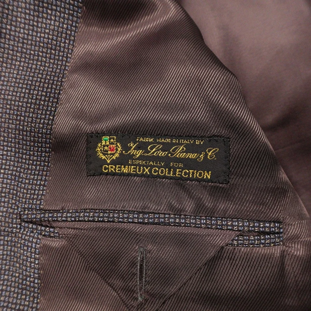 DANIEL CREMIEUX Men's 43R Wool Loro Piana Drew SPJ Sport Coat Suit Blazer Jacket